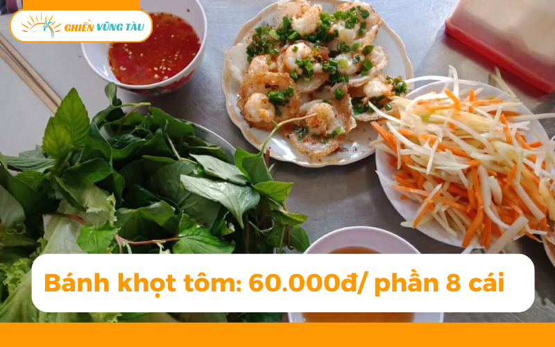 bánh khọt bà hai
