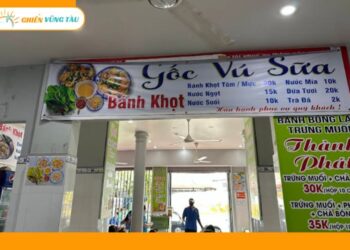 bánh khọt gốc vú sữa