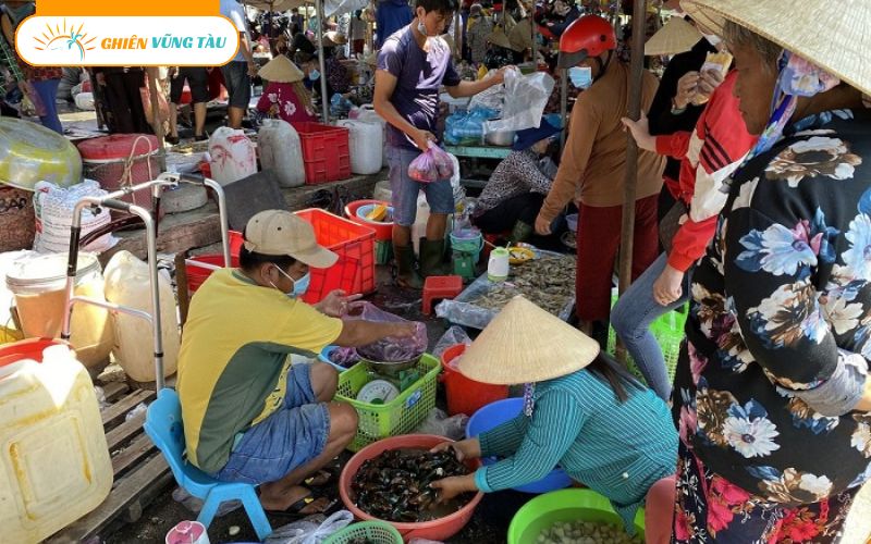 Review chợ Bến Đá - Thiên đường hải sản bậc nhất Vũng Tàu 11 chợ bến đá