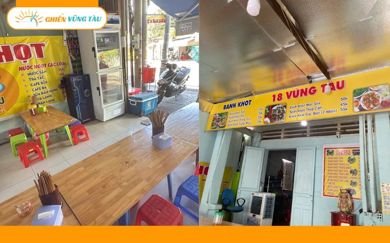 Review mới nhất về quán Bánh Khọt 18 Vũng Tàu đậm vị biển 7 bánh khọt 18 vũng tàu