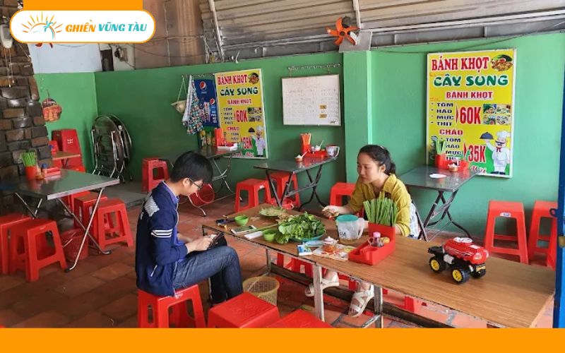 Review mới nhất về quán bánh khọt Cây Sung nổi tiếng ở Vũng Tàu 6 bánh khọt cây sung