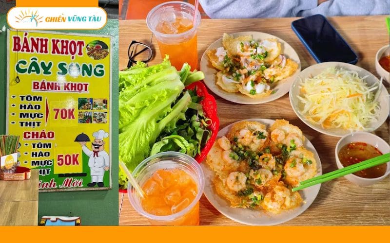 Review mới nhất về quán bánh khọt Cây Sung nổi tiếng ở Vũng Tàu 7 bánh khọt cây sung