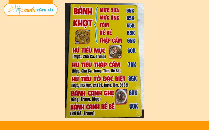 Review bánh khọt Cô Hằng - Vị ngon đậm đà, hương vị miền nam 7 bánh khọt cô hằng