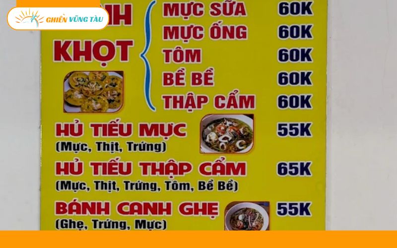Review bánh khọt Cô Hằng - Vị ngon đậm đà, hương vị miền nam 8 bánh khọt cô hằng