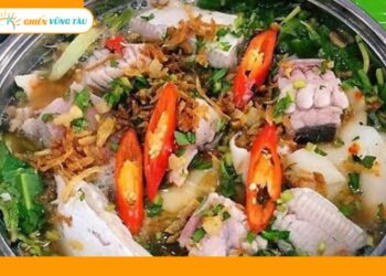 cá đuối nấu lẩu thái