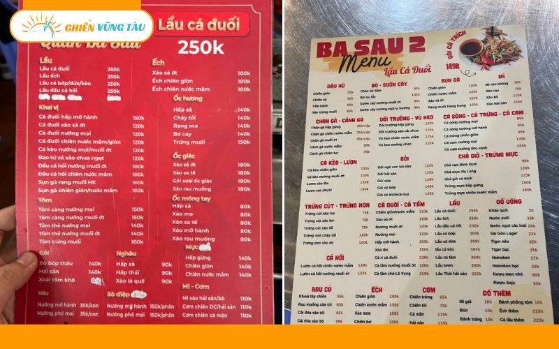 Review mới nhất về quán lẩu cá đuối Bà Sáu hấp dẫn ở Vũng Tàu 9 lẩu cá đuối bà sáu