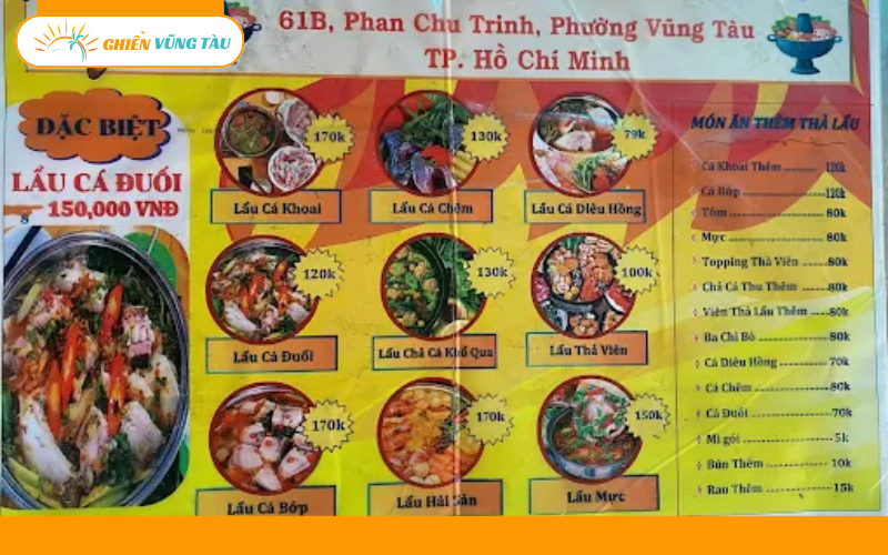 lẩu cá đuối cô hoa