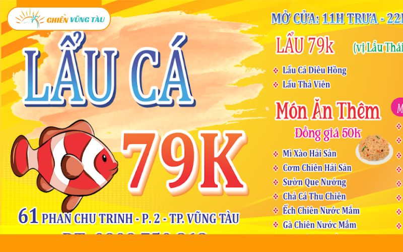 Review mới nhất về quán Lẩu Cá Đuối Cô Hoa Vũng Tàu giá siêu rẻ 9 lẩu cá đuối cô hoa