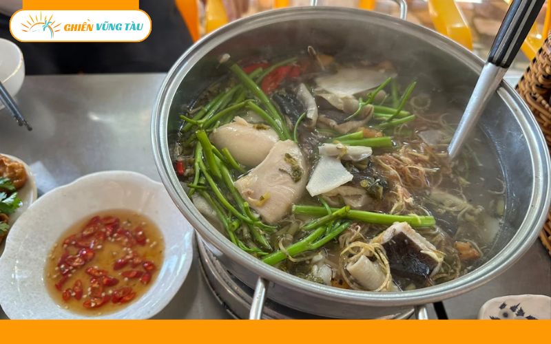 Review mới nhất về quán Lẩu Cá Đuối Cô Hoa Vũng Tàu giá siêu rẻ 8 lẩu cá đuối cô hoa