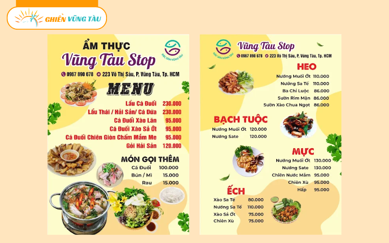 lẩu cá đuối vũng tàu stop