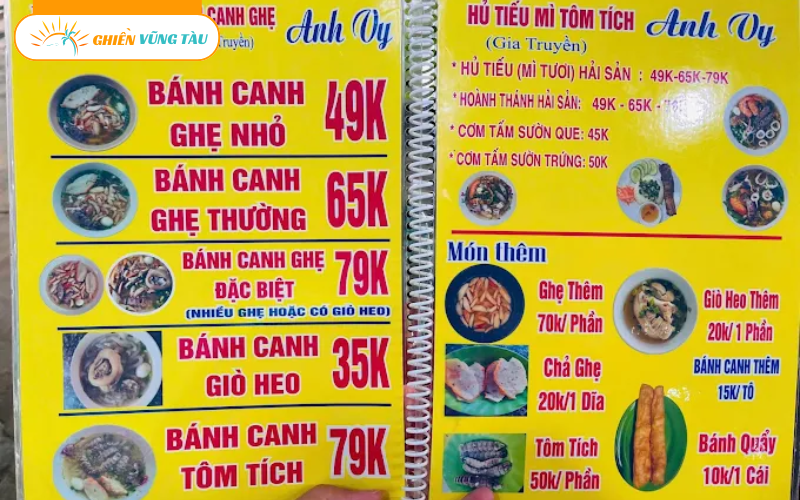 bánh canh ghẹ anh vy