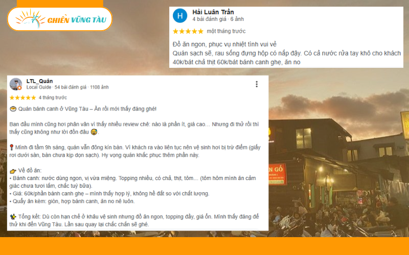 bánh canh ghẹ bà ba