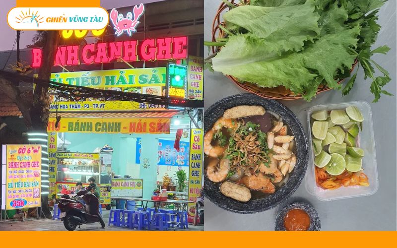 bánh canh ghẹ vũng tàu