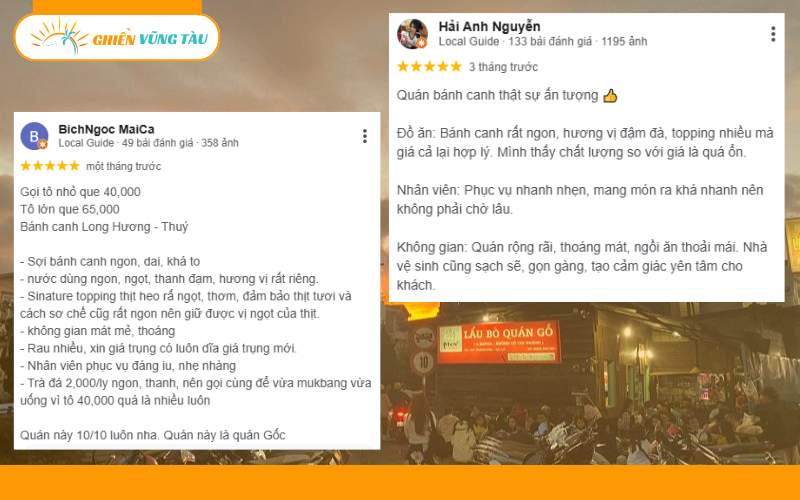 Review mới nhất về quán bánh canh Long Hương Thúy Vũng Tàu 12 bánh canh long hương thúy