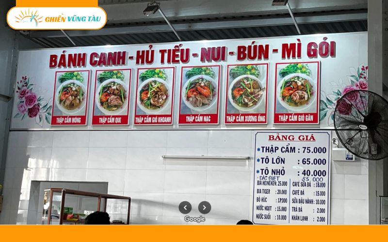 Review mới nhất về quán bánh canh Long Hương Thúy Vũng Tàu 9 bánh canh long hương thúy
