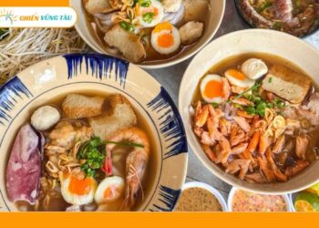 bánh canh mực quậy vũng tàu