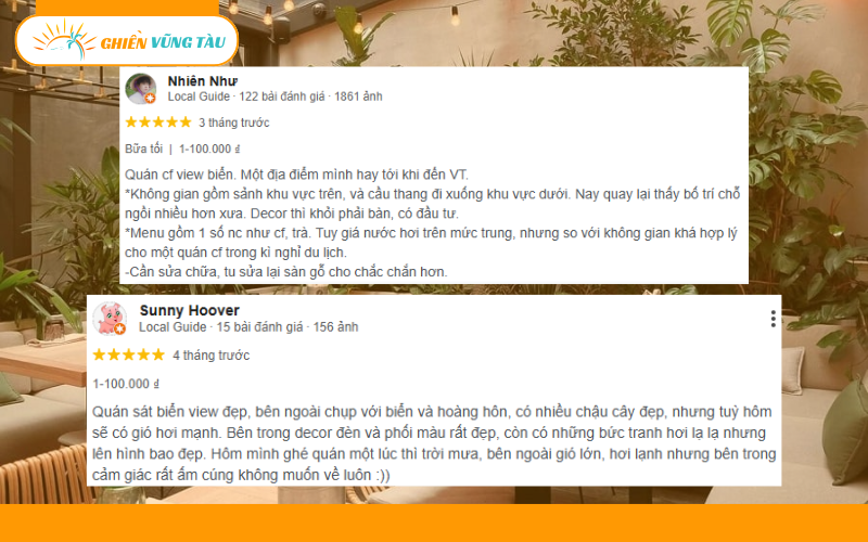 Review về quán cafe Beach Stop Vũng Tàu có view biển lãng mạn 22 Beach Stop