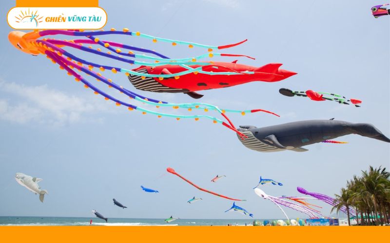 Review festival diều quốc tế Vũng Tàu - Ngày hội đa màu sắc 12 festival diều quốc tế vũng tàu
