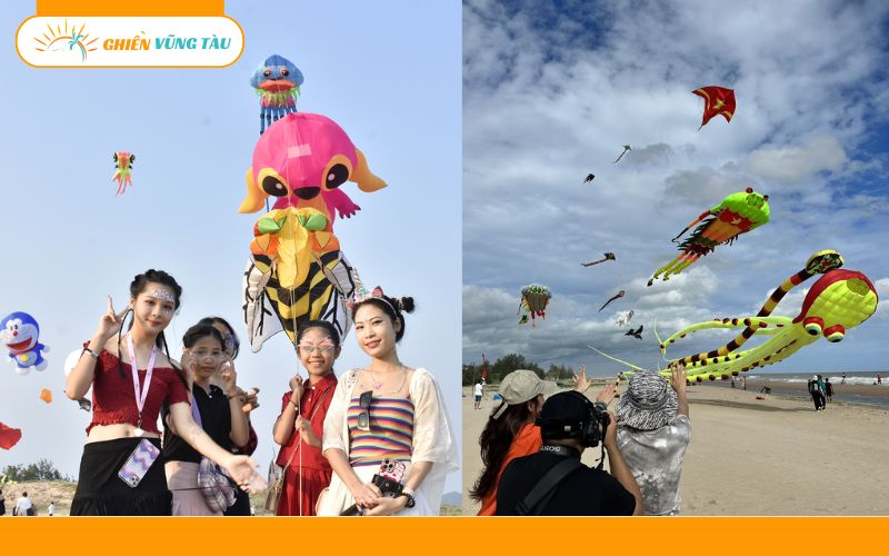 Review festival diều quốc tế Vũng Tàu - Ngày hội đa màu sắc 13 festival diều quốc tế vũng tàu