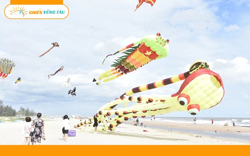 Review festival diều quốc tế Vũng Tàu - Ngày hội đa màu sắc 15 festival diều quốc tế vũng tàu