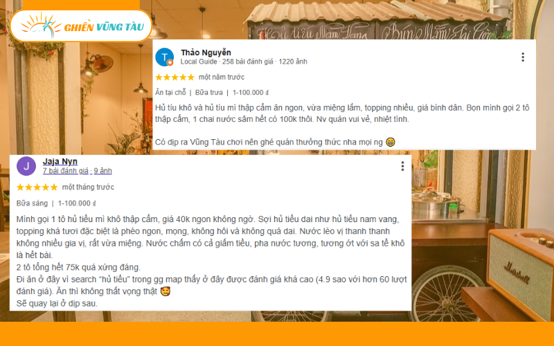 hủ tiếu mì khô tám bến đình