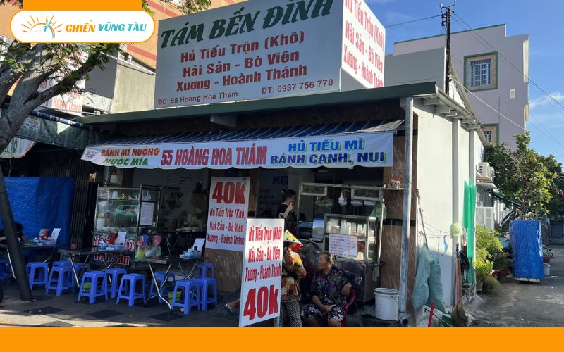 Review quán hủ tiếu mì khô Tám Bến Đình ăn một lần là ghiền 8 hủ tiếu mì khô tám bến đình