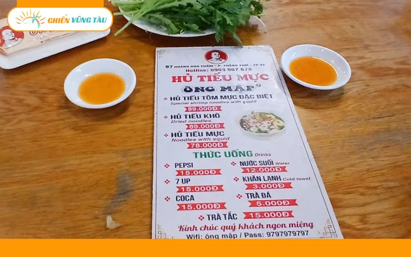 Review mới nhất về quán hủ tiếu mực Ông Mập tươi ngon, đậm vị 13 hủ tiếu mực ông mập