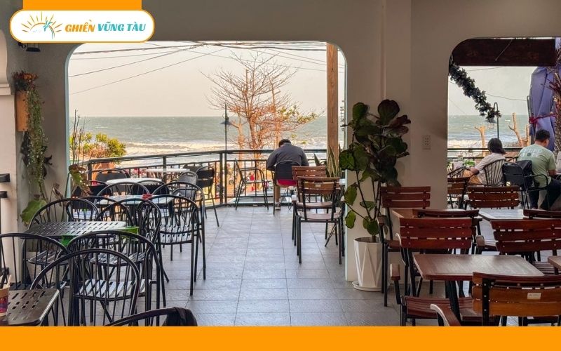 Review về quán Love Beach Coffee mới toanh ở Vũng Tàu view đẹp 12 Love Beach Coffee