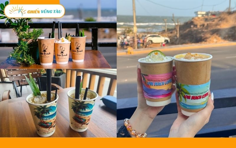 Review về quán Love Beach Coffee mới toanh ở Vũng Tàu view đẹp 16 Love Beach Coffee
