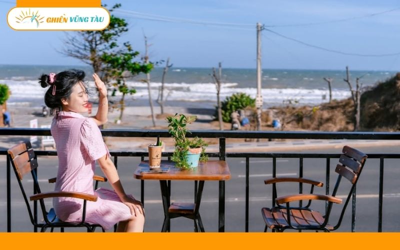 Review về quán Love Beach Coffee mới toanh ở Vũng Tàu view đẹp 17 Love Beach Coffee