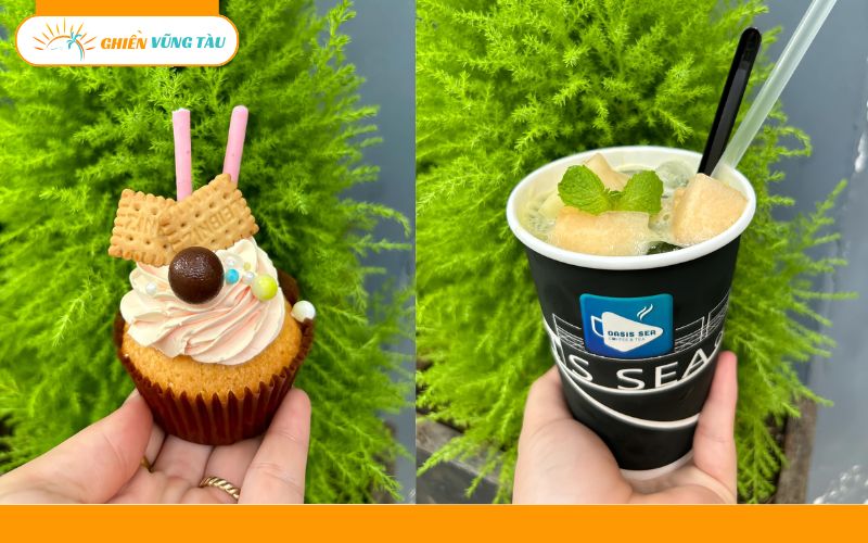 Review về quán cafe Oasis Vũng Tàu ngắm hoàng hôn cực chill 15 quán cafe oasis vũng tàu