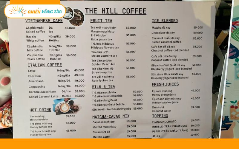 Review về quán The Hill Coffee Vũng Tàu view biển siêu đẹp 15 the hill coffee vũng tàu