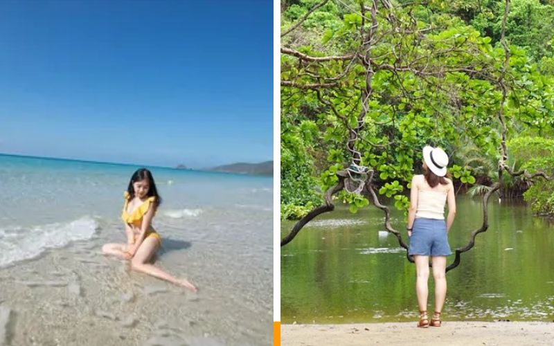 bãi suối nóng côn đảo