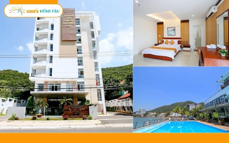 Top 8 khách sạn Bãi Dâu Vũng Tàu đẹp, giá hợp lý, gần biển 17 khách sạn bãi dâu vũng tàu