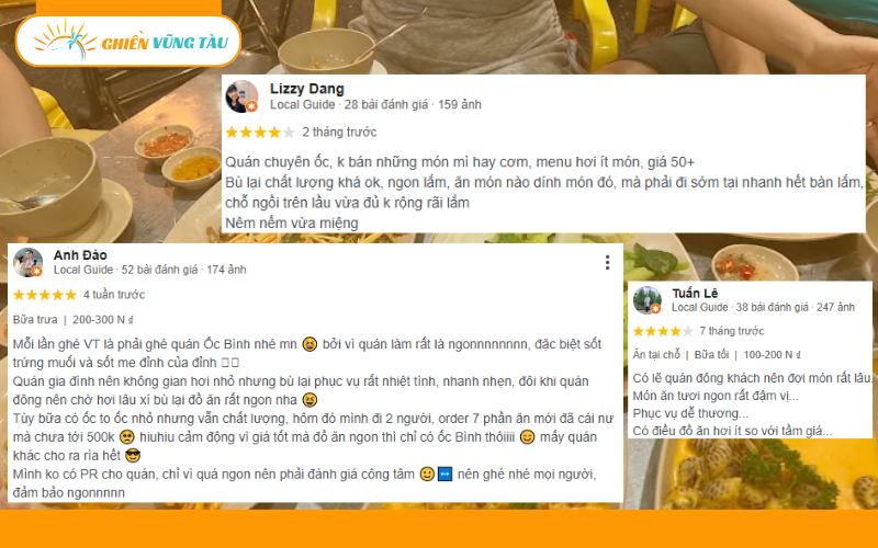 ốc bình vũng tàu