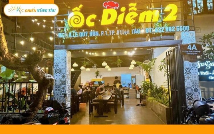 Review mới nhất về quán Ốc Diễm 2 cực nổi tiếng ở Vũng Tàu 6 ốc diễm 2