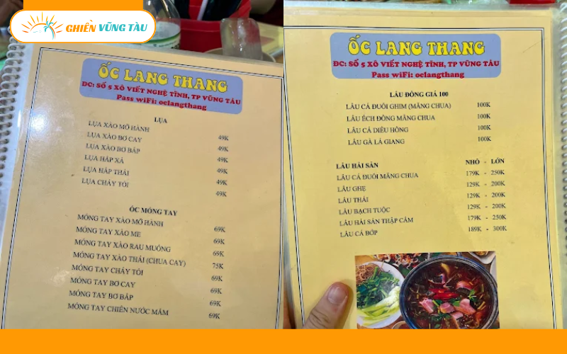 ốc lang thang vũng tàu