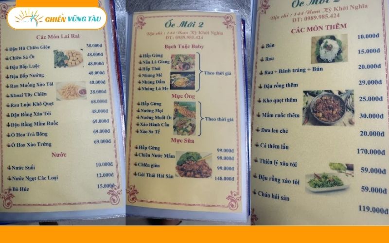 ốc mới vũng tàu