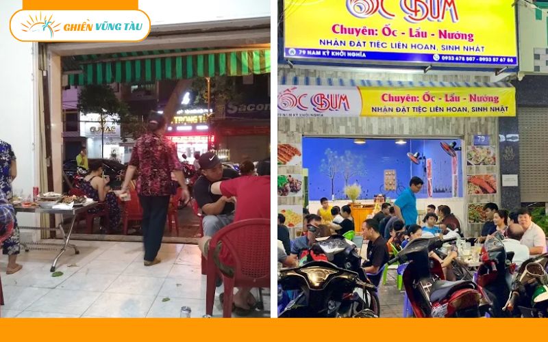 Review mới nhất về quán ốc Nam Phương Vũng Tàu ngon chuẩn vị biển 7 ốc nam phương vũng tàu