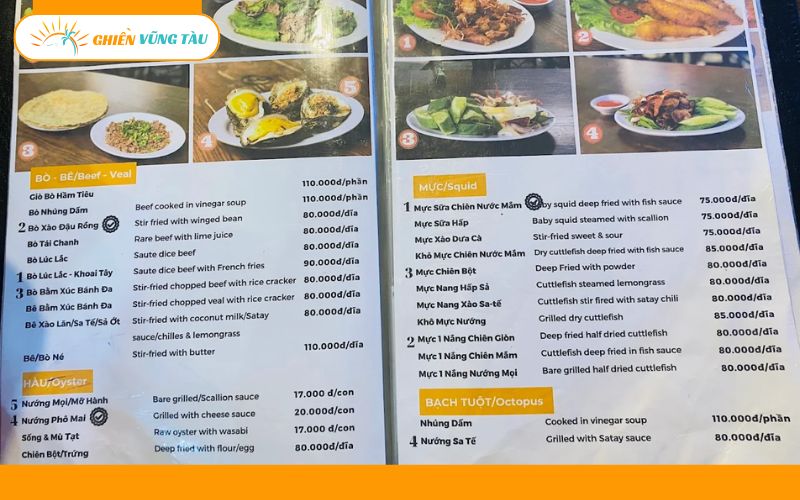 Review mới nhất quán Ốc Thiên Nhiên Vũng Tàu ngon chuẩn vị biển 9 ốc thiên nhiên vũng tàu
