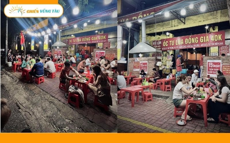 Review mới nhất về quán Ốc Tư Lúa ở Vũng Tàu ăn ngon, giá rẻ 7 ốc tư lúa