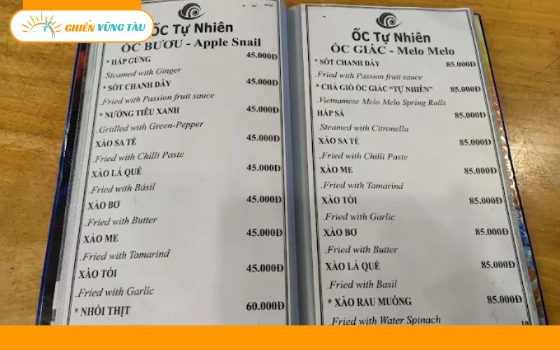 ốc tự nhiên 2