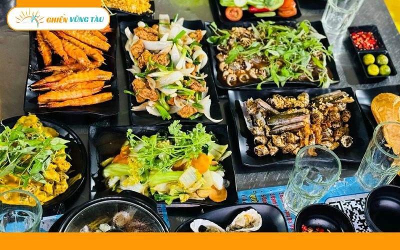 quán ốc hải sản sương