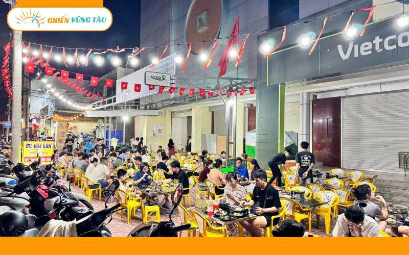quán ốc hải sản sương
