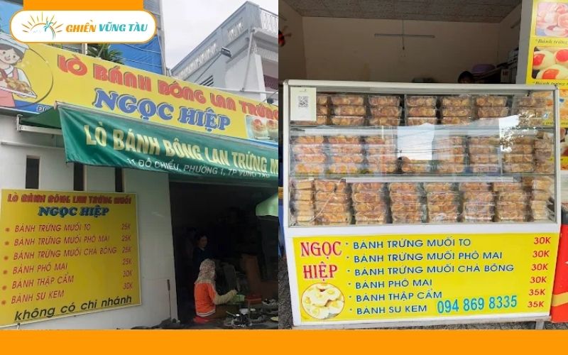bánh bông lan trứng muối ngọc hiệp