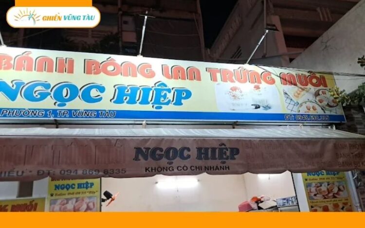 Review mới nhất về tiệm bánh bông lan trứng muối Ngọc Hiệp 5 bánh bông lan trứng muối ngọc hiệp