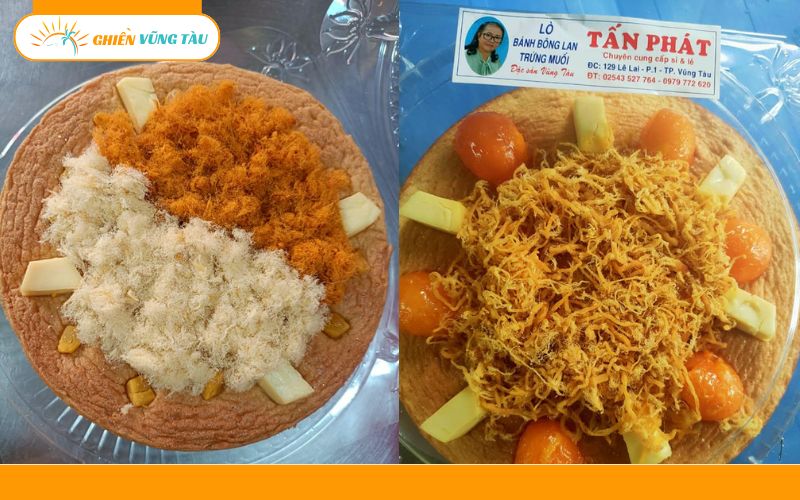 tiệm bánh bông lan trứng muối tấn phát