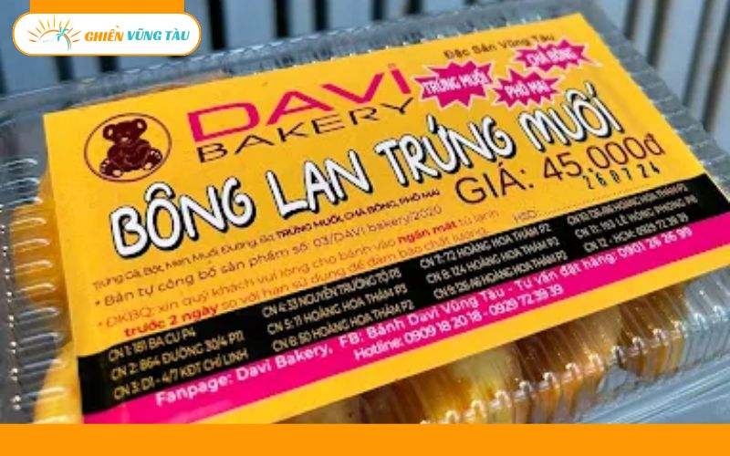 bánh bông lan trứng muối vũng tàu