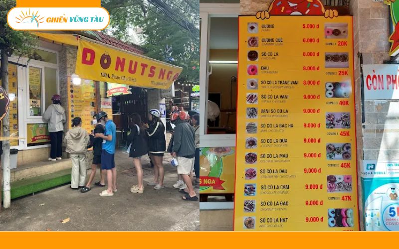 Top 5 tiệm bánh Donut Vũng Tàu ngon nổi tiếng không nên bỏ lỡ 7 bánh donut vũng tàu