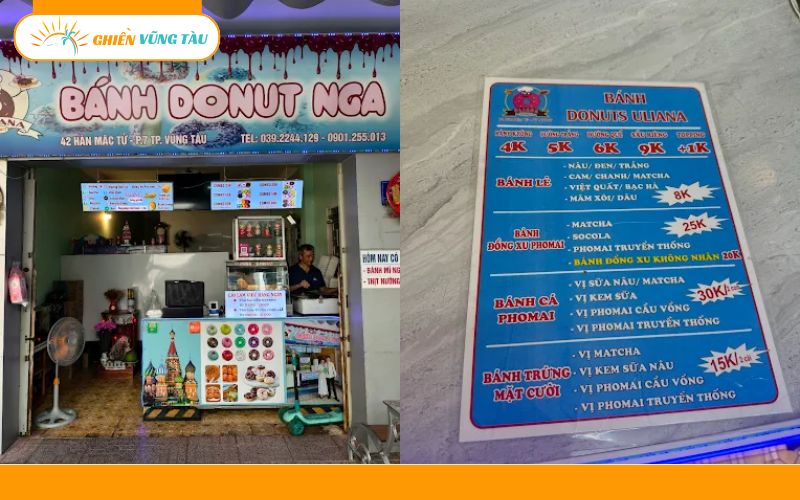 Top 5 tiệm bánh Donut Vũng Tàu ngon nổi tiếng không nên bỏ lỡ 9 bánh donut vũng tàu